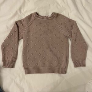 Jamie Kay Dotty Knit jumper 2Y Rosebud